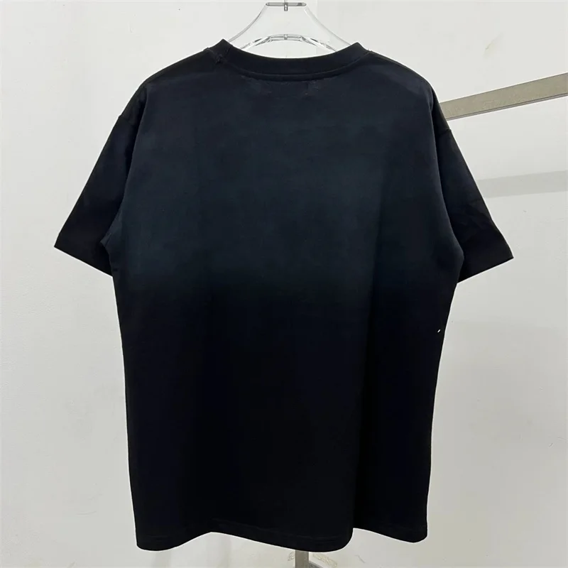 الملاكم المشارك طباعة فالي المتضخم قمصان بيضاء الرجال النساء 1:1 أفضل نوعية الأسود القطن الخالص وادي الأمريكية الرجعية تي شيرت #6