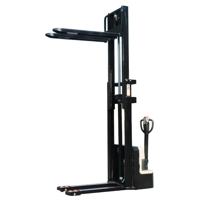 Lifting Semi Electric Stackers Pallet Stacker Walking Electric Stacking Truck Forklift