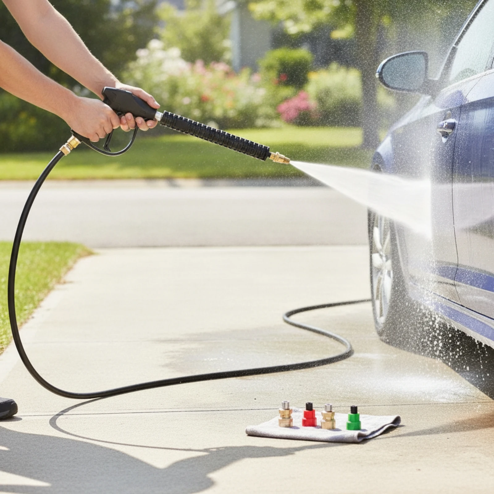 pressure-washer-spray-kit-coiled-pressure-washer-with-hose-sprayer-long-lasting-versatile-for-homeowners-driveway-cleaning