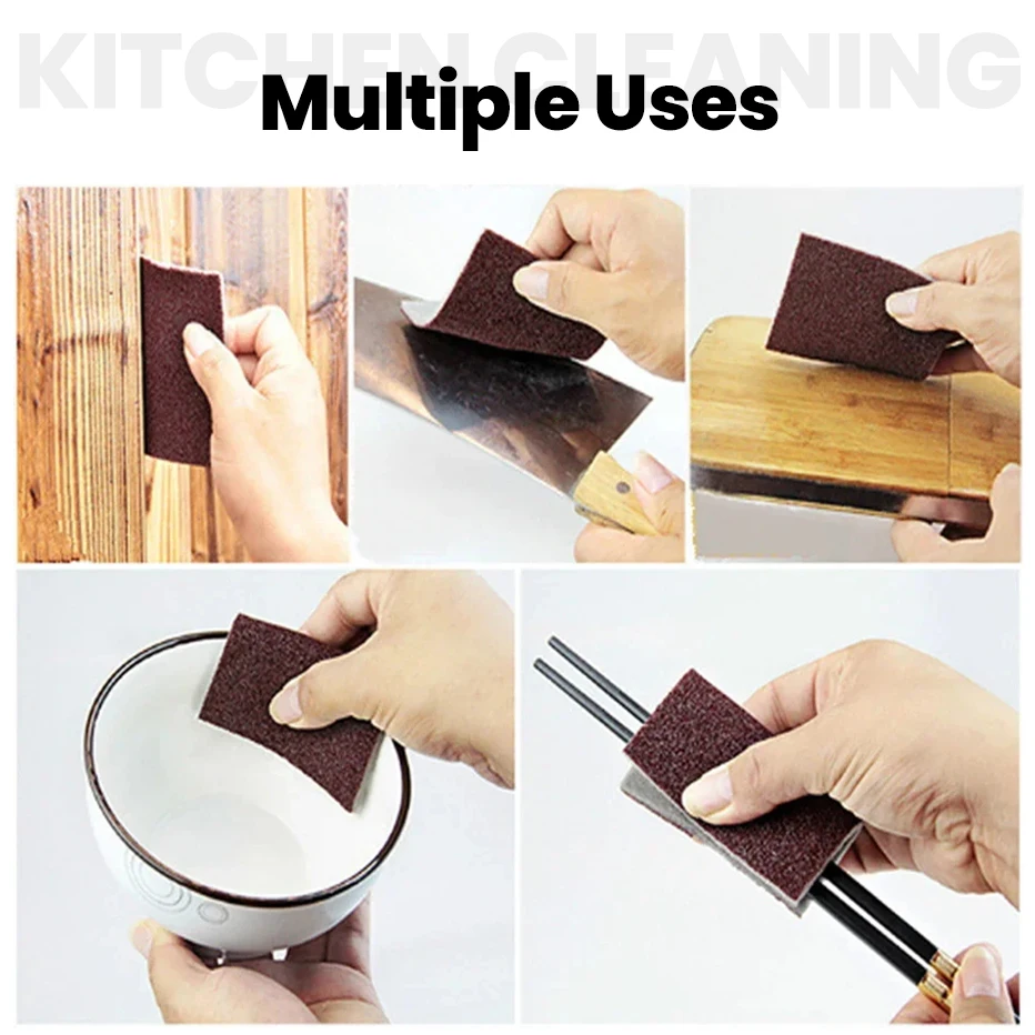 매직 멜라민 스폰지 카보런덤 주방 스폰지 지우개 팬 냄비 접시 스폰지 주방 용품 가정용 청소 용품