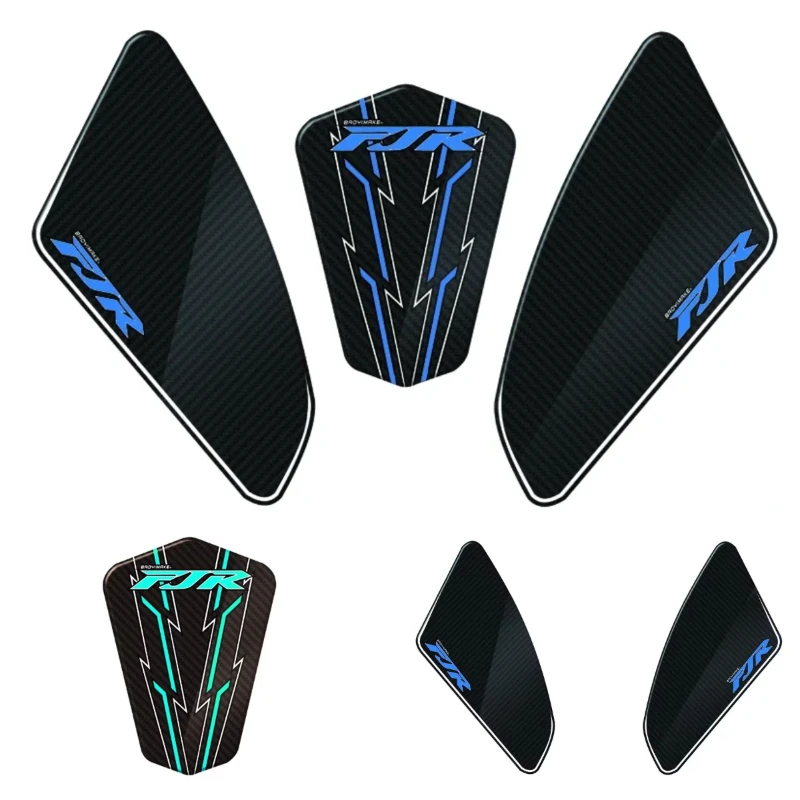 for  FJR FJR 1300 FJR1300 2006-2021 Motorcycle body fairing sticker Tank Pads Gas Knee Grip Traction Sticker Protector