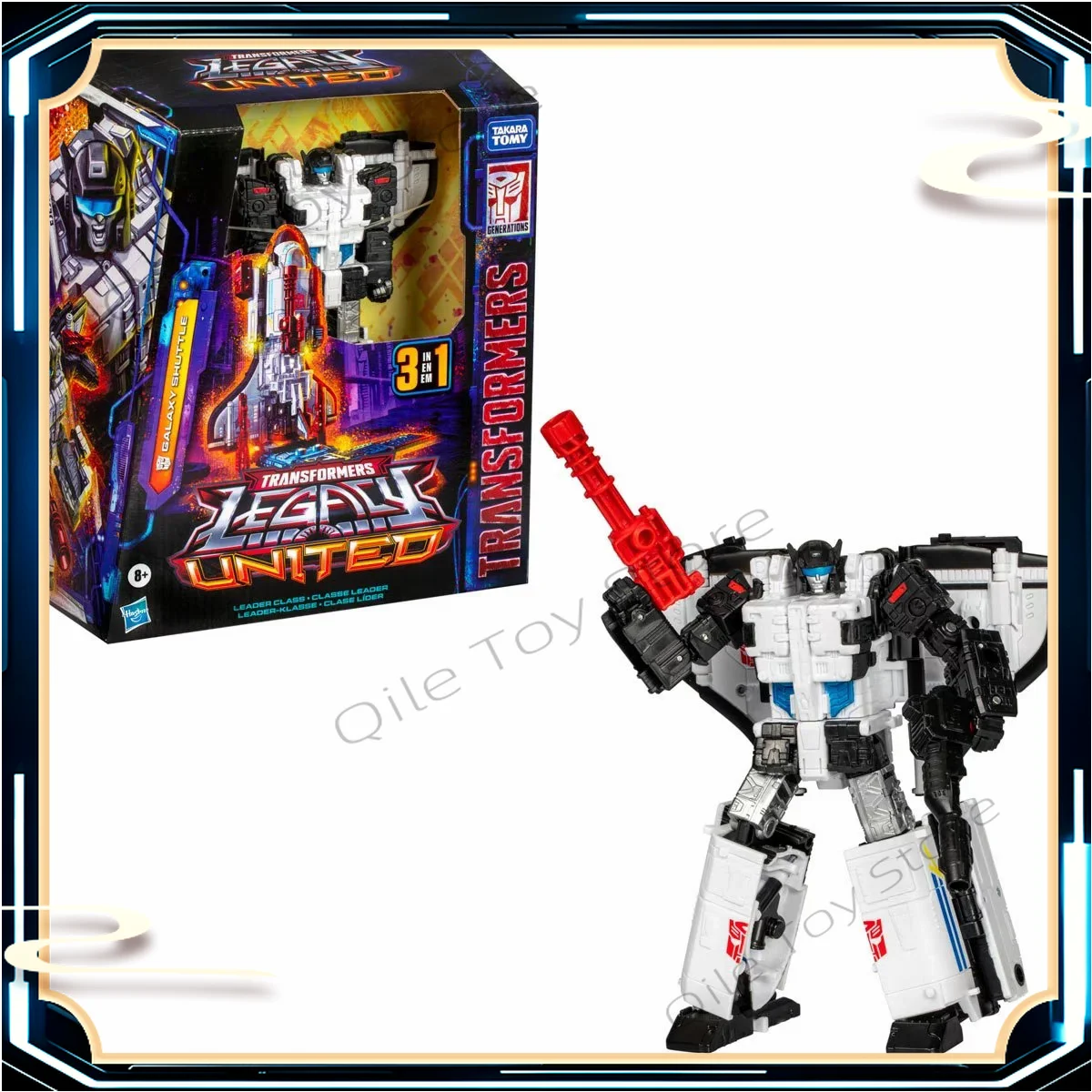 Op voorraad getransformeerd speelgoed Handsome Union Series Leader L-niveau Chongtian Action Figure Collection Gift