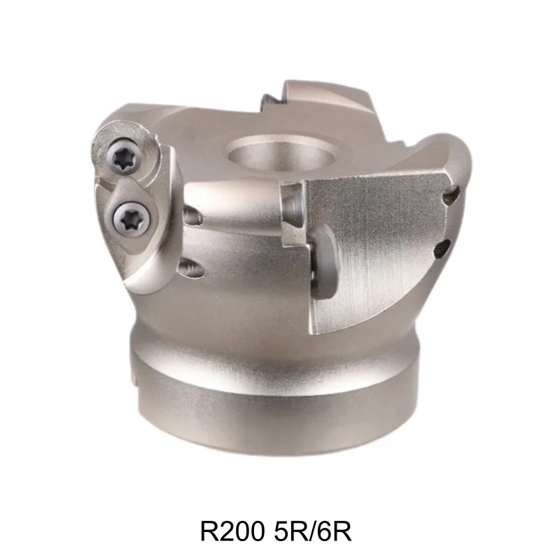 

Фрезерная головка R200 5R/6R, адаптивная фрезерная пластина RCKT10T3 RCKT1204, ударопрочная торцевая фрезерная головка.