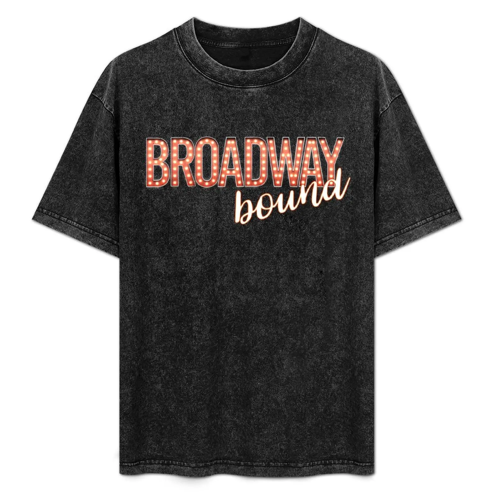 

Broadway Bound Gift | Broadway Marquee Neon Lights T-Shirt Holiday Lightweight T-Shirt