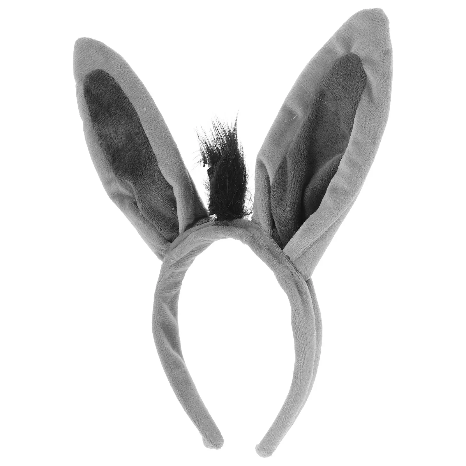 

Donkey Headband Cute Animal Ears Hairband for Party Cosplay Lightweight Comfortable Halloween Christmas Accessories