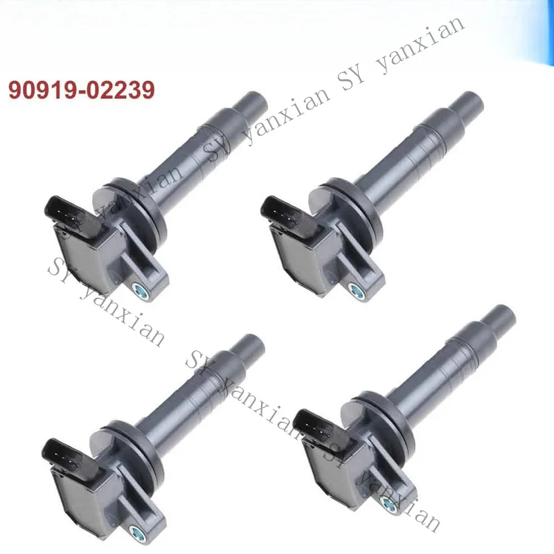 SY+ 4X  Ignition Coil For Corolla ZZE122 1ZZ 3ZZ 4ZZ 3SG 1KR ZZW30 1999-2007