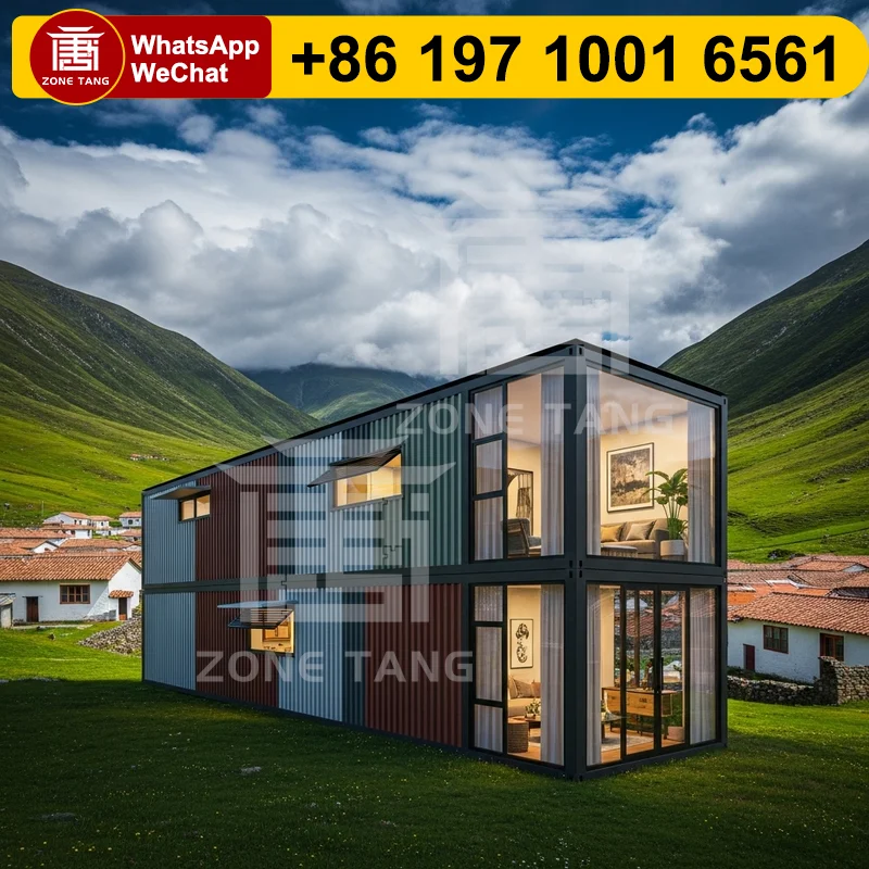 

Factory Price Economic Prefabricated Houses Customize Design Contemporary Prefab Homes Low-Cost Luxury Modern Flat Pack Home
