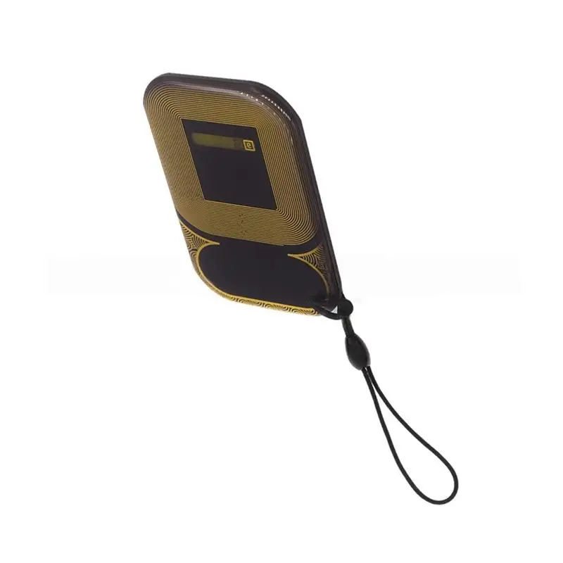 B29C-RFID Field Strength Test Card Proxgrind 2PCS RF Detector Frequency Detection Epoxy Keychain IC ID Access Reader