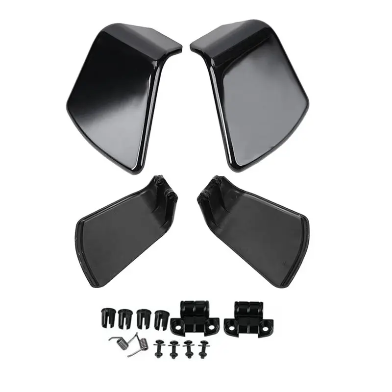 

Inner Fairing Glove Box Trim Door Cover Mount Kit With Hardware 1 Pair For Road Glide EFI FLTRI 98- 13 Motorcycle
