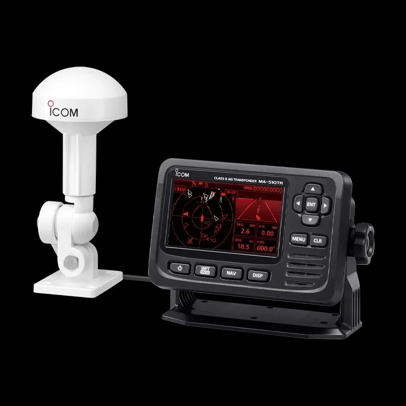 

Icom MA-510TR Class B AIS Transponder With External GPS Antenna for IC-M605 IC-M605EURO IC-M300 IC-M330G Marine Navigation Radio