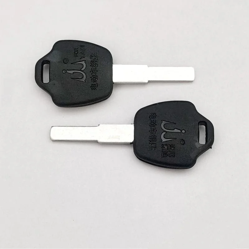 2Pcs Key Blank For Electric Bike High Quality Metal Blade Anti Corrosion For Electric Scooter Owners Locksmiths Key Duplication