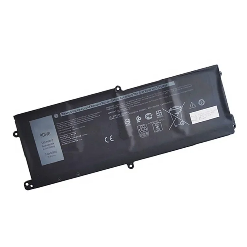 New DT9XG 0KJYFY 07PWXV Battery For Dell Alienware Area-51m R1 R2 ALWA51M-1766PB D1748DW D1746B D1766B D1741DB D1969PW