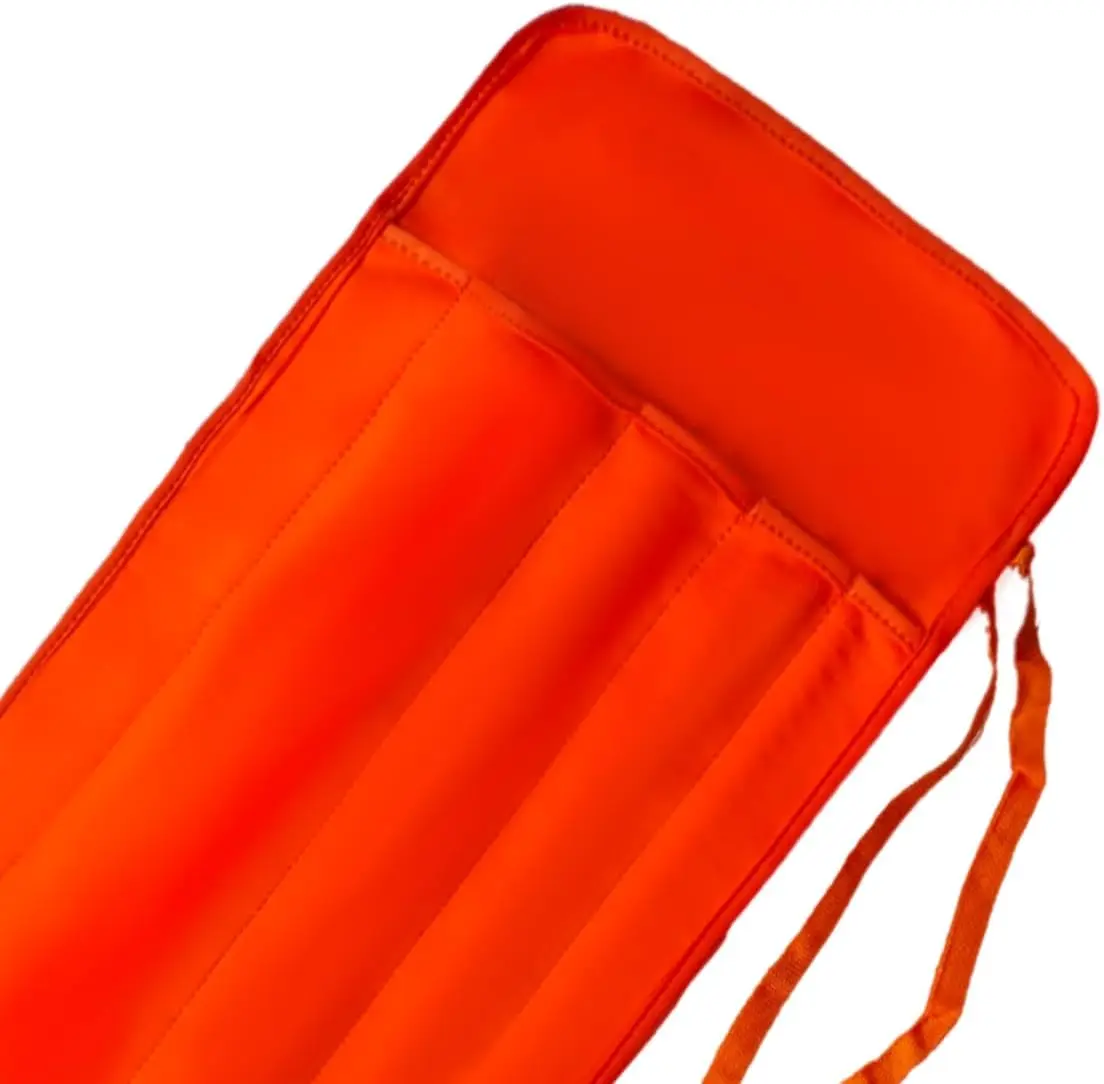 Aventik Neoprene Fly Rod Sock Fishing Rod Sleeve Cover Pole Sock Glove Protector Bag Pouch with 5 Compartments