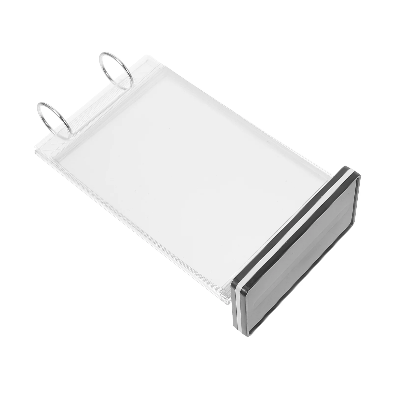 Sign Menu Display Stand Office Tabletop Holder Pvc Numbers Stands Poster