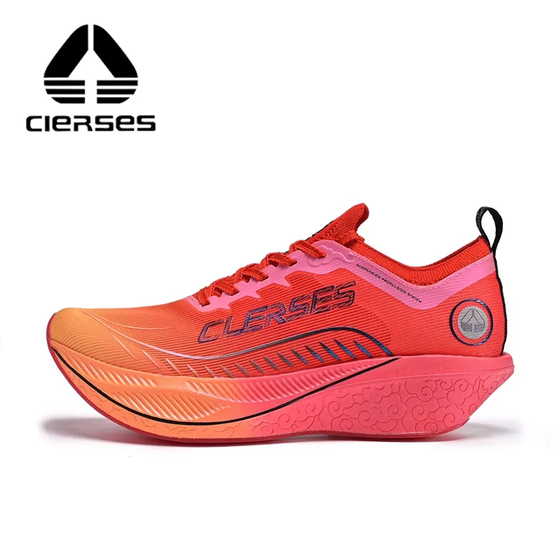 CIERSES JINDOUYUN 1.0 Professional Running Shoes for Men 2024 Full Palm Carbon Student Sports Training Shoes 2421-1