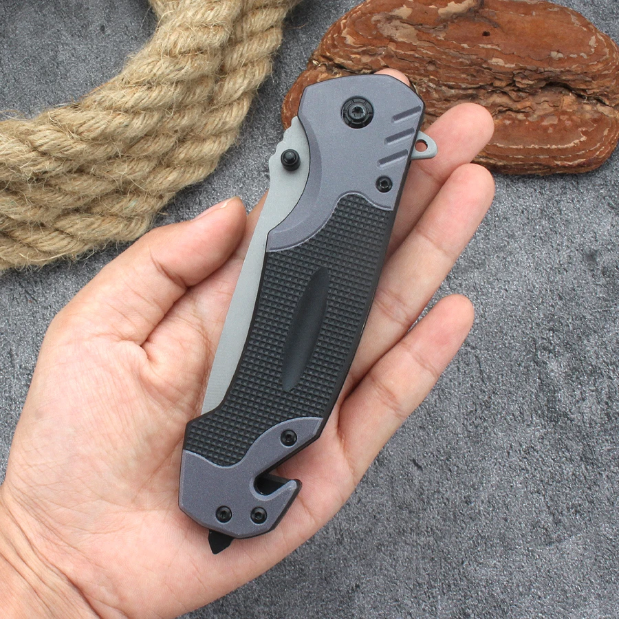 多機能で鋭利かつ便利な折りたたみナイフ、ポケットナイフ、荒野 - Hunting Knife Outdoor のレビューと価格