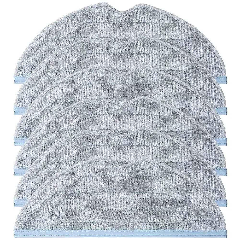 Substituição a Vácuo Mop Pads para Roborock, Reutilizável, Microfibra Molhada, Soft Pad, Wet Pad, S7 +, T7S Mais Acessórios, 6 Pacotes