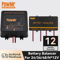 PowMr 24V 48V Battery Equalizer Voltage Balancer for Lead Acid, Lithium Batterries Series-Parallel Connected Charge Controller