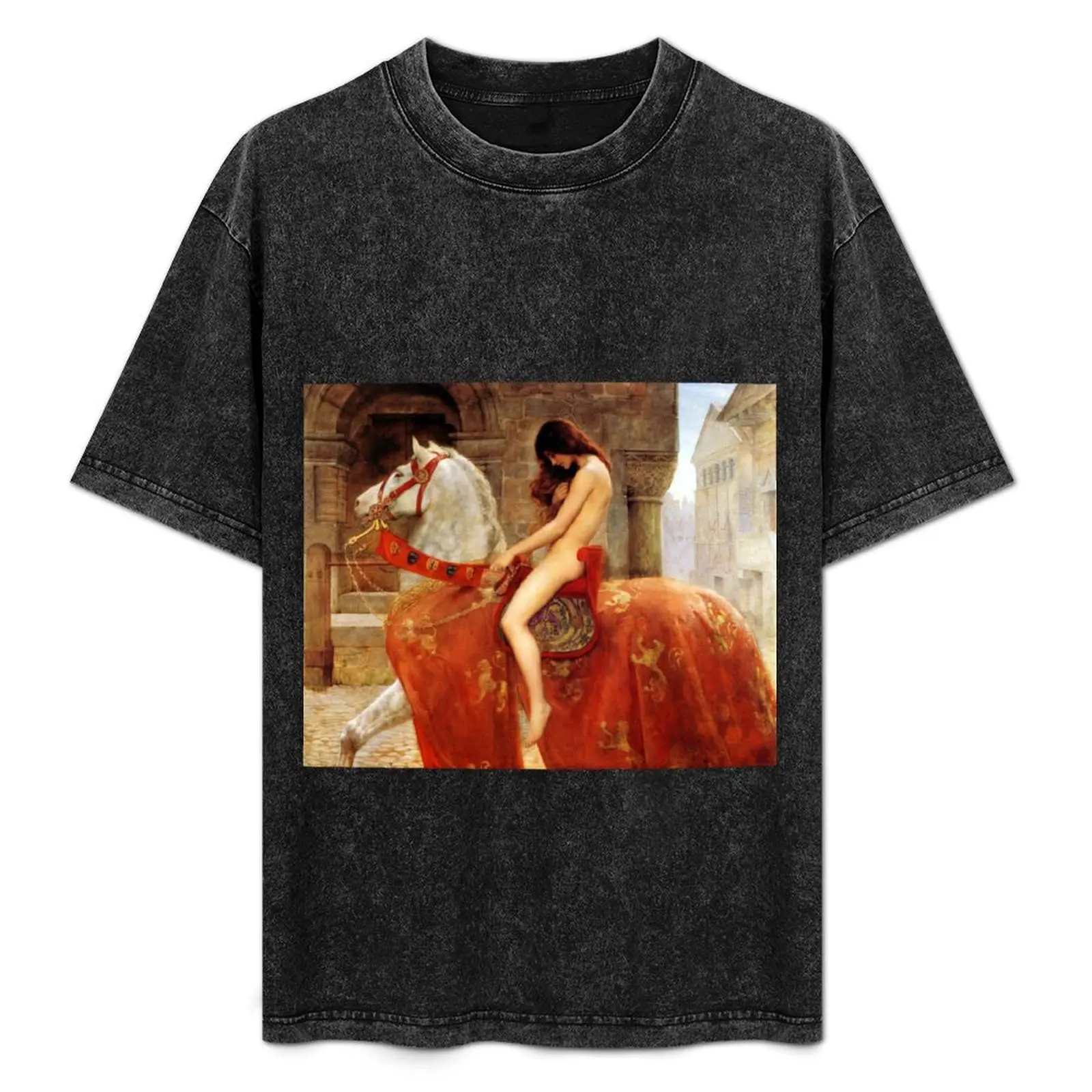 

Lady Godiva - John Collier 1897 T-Shirt Work Utility Casual Tee Shirt