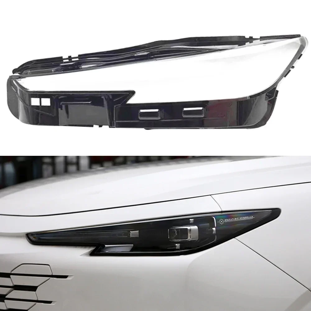 For ChangAn UNI-K 2021 2022 2023 Front Headlamp Shell Glass Lamp Light Shade Transparent Lampshade Lampcover Headlight Cover