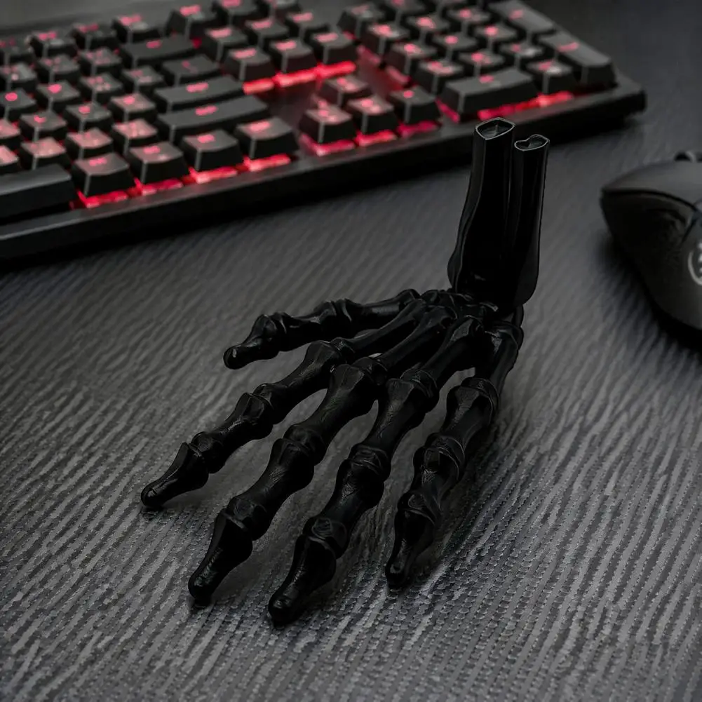 Skeleton Hand Ornament Hand Statue 3d Printed Skeleton Hand Figurine Bone Statue for Halloween Party Decor Spooky for Desk