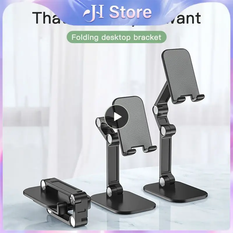 Phone Holder Adjustable Wear-resistant Height Angle Live Support Waterproof Desktop Folding Stand 2023 Tablet Pc Bracket Bracket