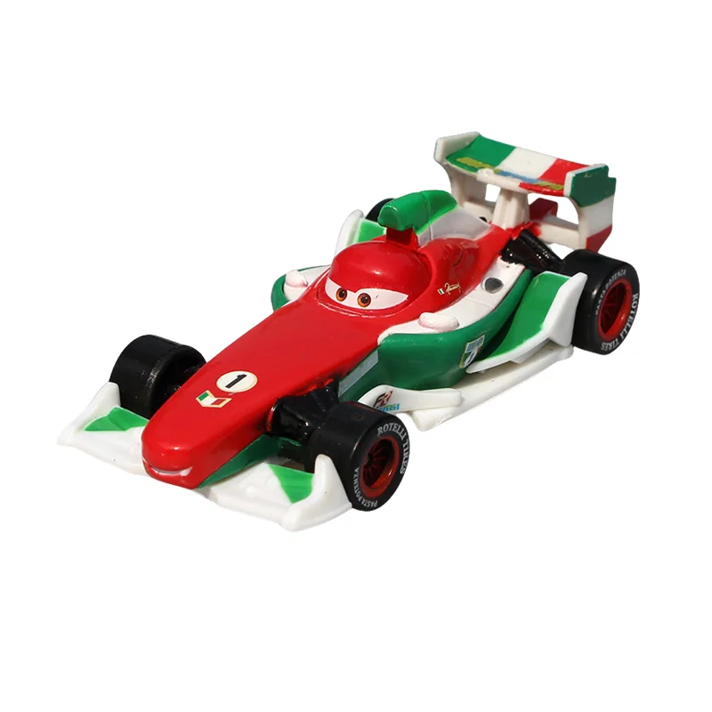 Autospielzeug Lightning McQueen Jackson Storm Der König Mater Rennwagen 1 Druckguss-Metall-Legierungsmodell Peripherieautos Geburtstagsgeschenke