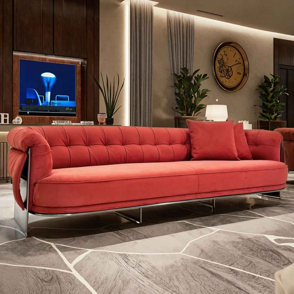 European home furniture modern living room furniture combination sofa villa set