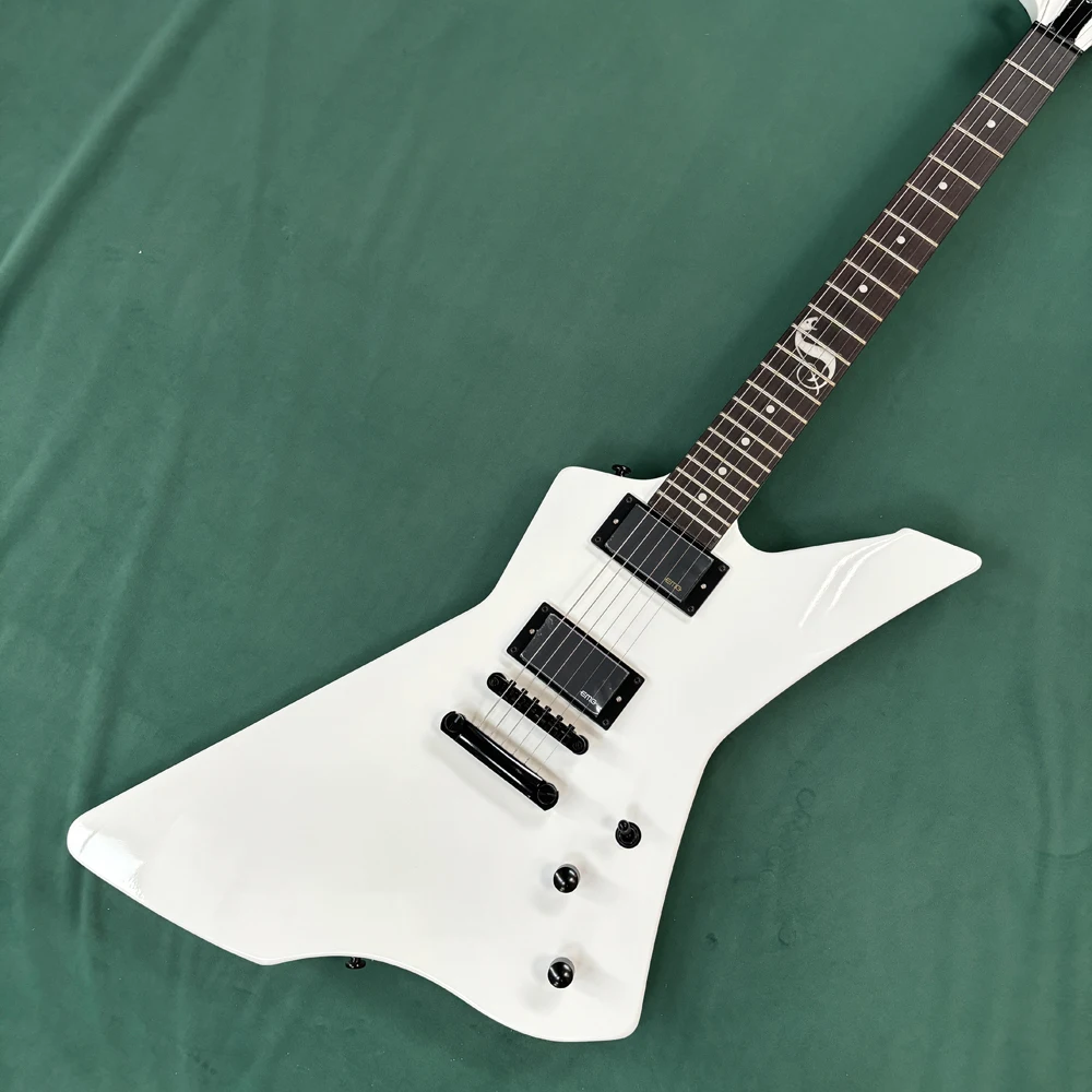 

Lightweight electric guitar, double humbucking pickup guitars, beginner-friendly and comfortable to play electric guitarra