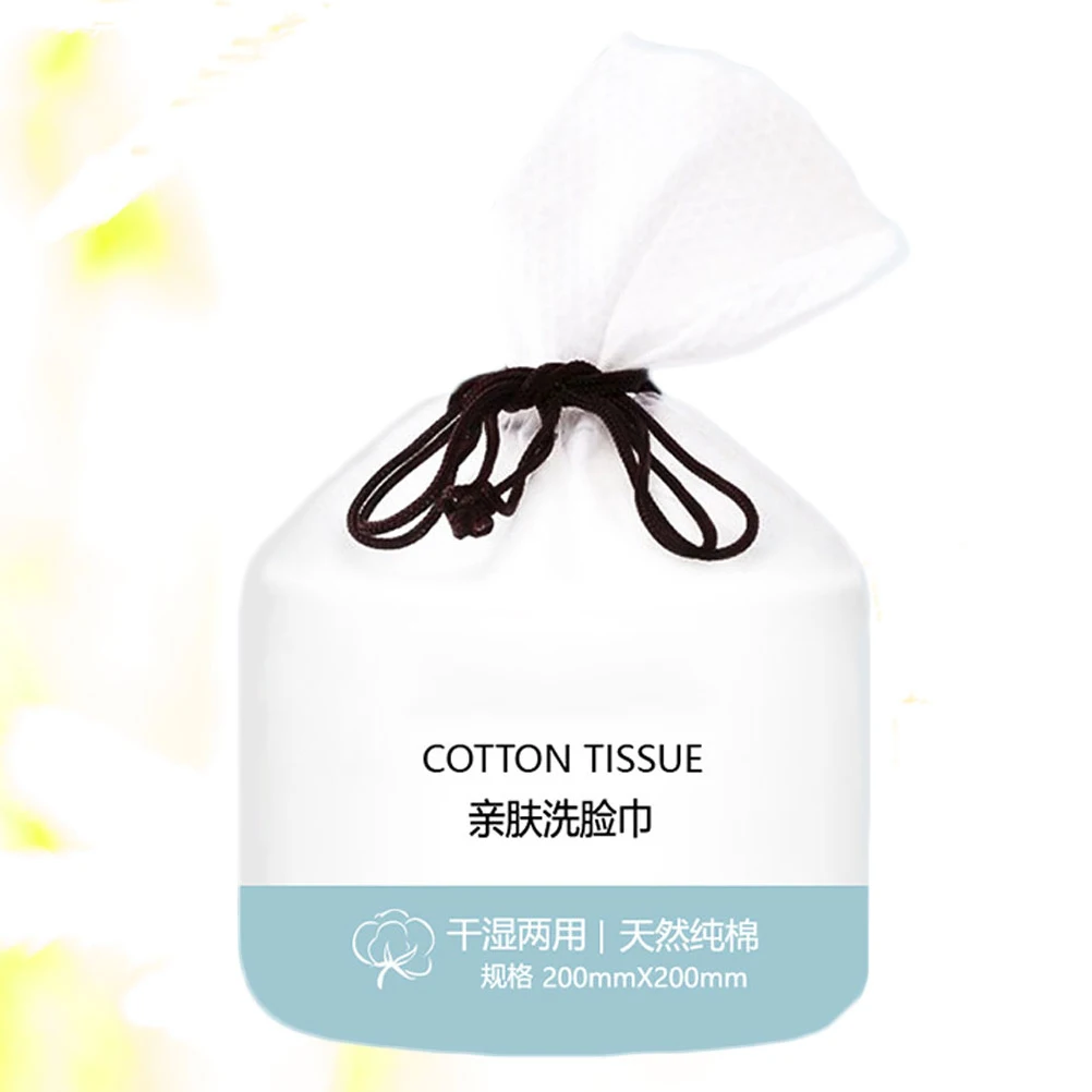 

1 Roll of Disposable Face Washing Towel Cotton Towel Wet and Dry Use Towel Facial Tissue for Home Travel