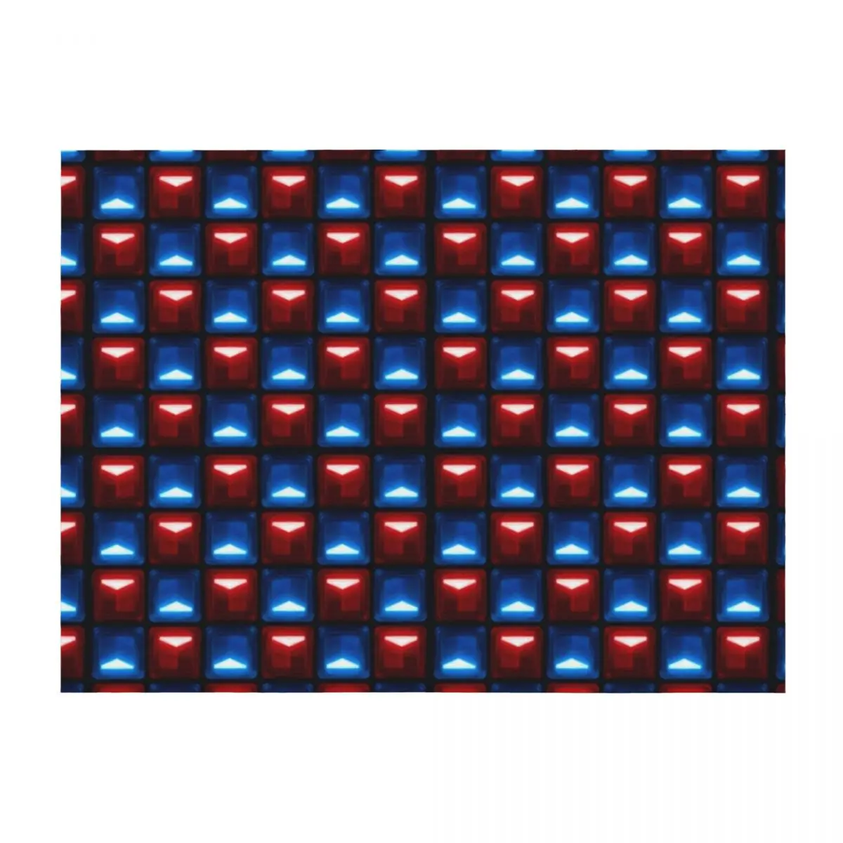 

Beat Saber - V2 Block Pattern Throw Blanket For Baby Blankets For Baby Summer Sofas Blankets