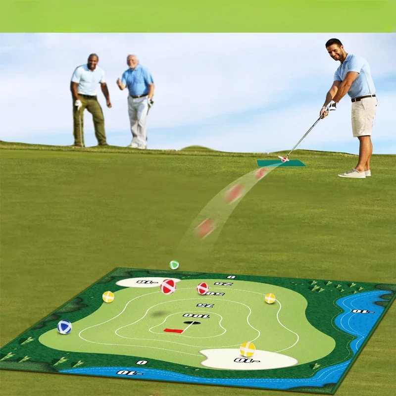 Indoor and Outdoor Golf Golfers Batting Mats Game Set Golf Sports Parent-child Interaction Popular Casual Outdoor Sports Toys