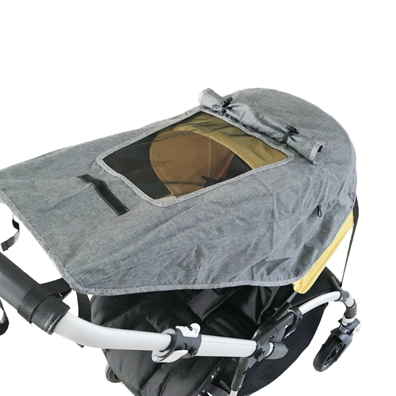 Stroller for Sun Shade Universal Pram Sunshade Windproof Waterproof UV for Protection for Sun Cover for Pushchair Carryco