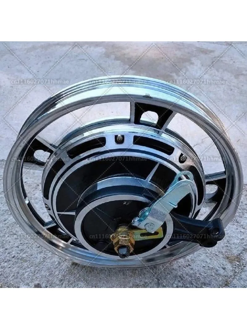 16 Inch Electric Vehicle Motor 36V 48V 350W 500W High Power Modification Motor with Drum Brake & Expansion Brake