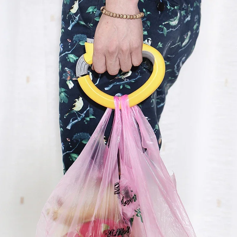 Grocery Bag Carrier Use as a Hands Free Grocery Bag Carrying Handle, Plastic Bag Holder, Sports Gear Carrier 운반