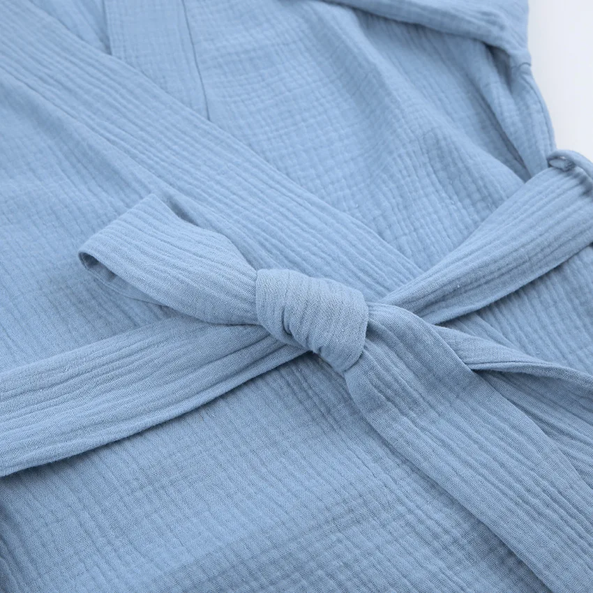 Mozuleva Cotton Short Nightgown Autumn Women's New Solid Color Short Sleeved Pajamas Loose Bathrobe Casual Female Nightgown