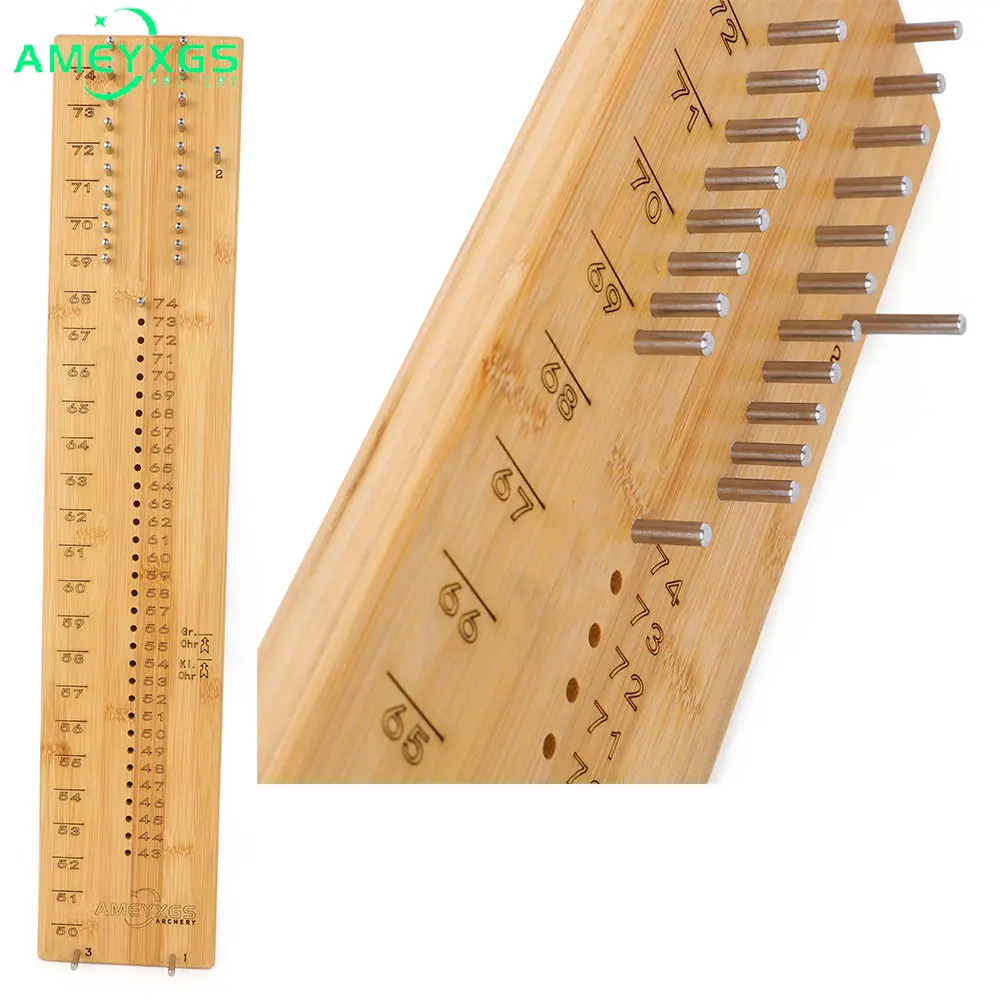 1pc Archery Bowstring Braided Board Solid Wood Bows String Craft Weave Panel DIY for Bow Hunting Shooting Accessory