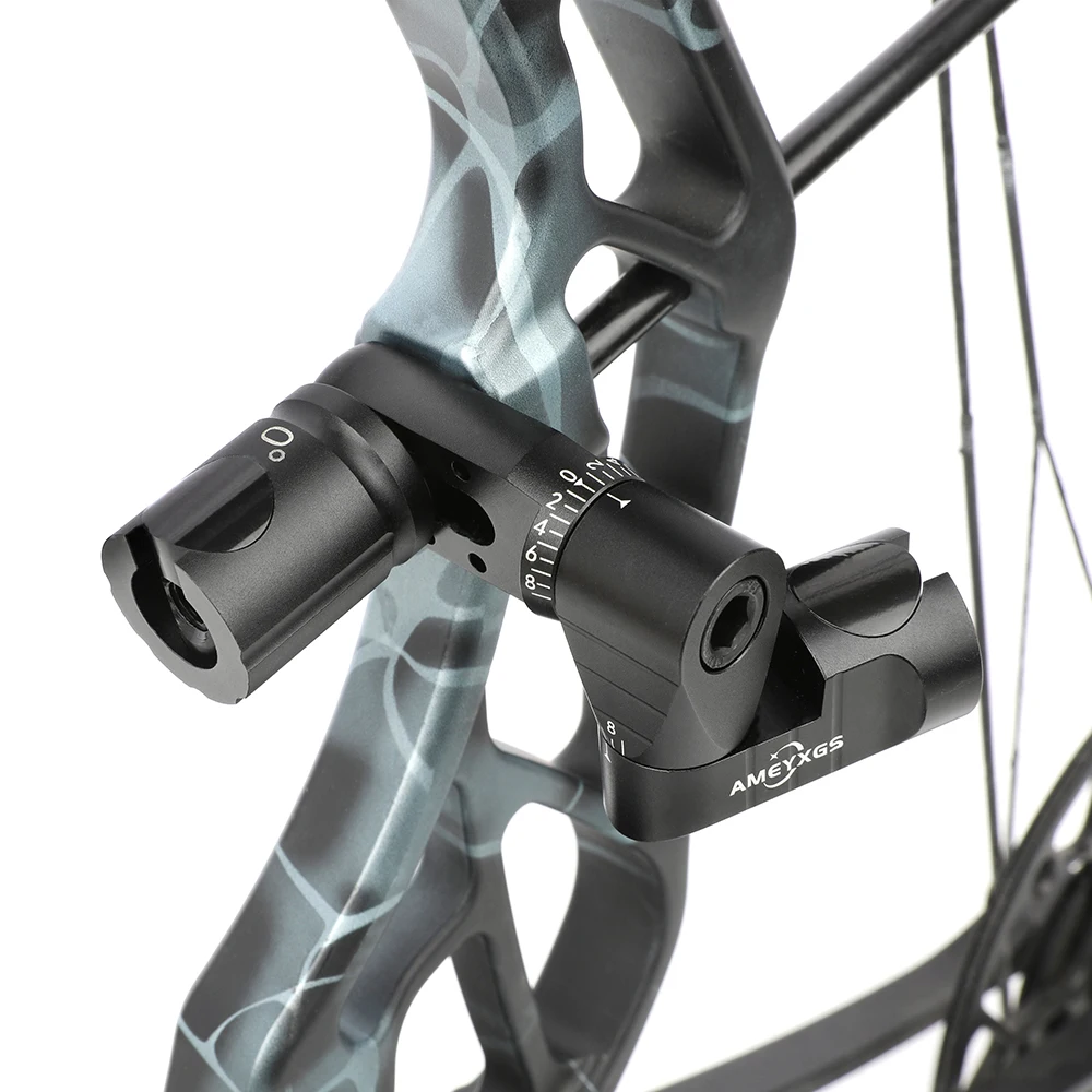 1pc Single Side V Bar Archery Bow Stabilizer V Seat Balance Bar Connector for Compound Bow Shooting Target Competition Hunting