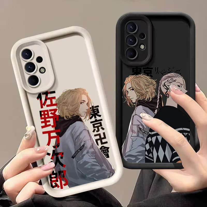 Tokyos Revengers Keisuke Baji Anime Case For Samsung Galaxy A27 A57 A56 5G A37 A36 A17 A07 A26 A16 A06 A55 A52 A14 A73 A34 Cover