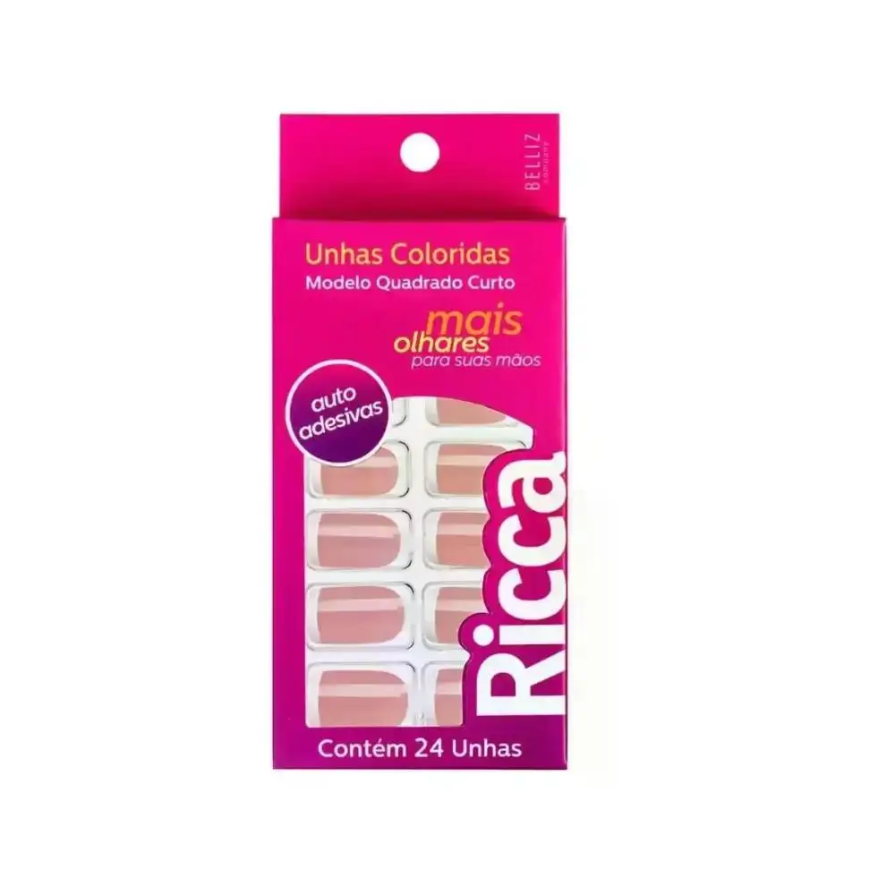 Francesinha Rosa 1854 Ricca Self-Adhesive Nail