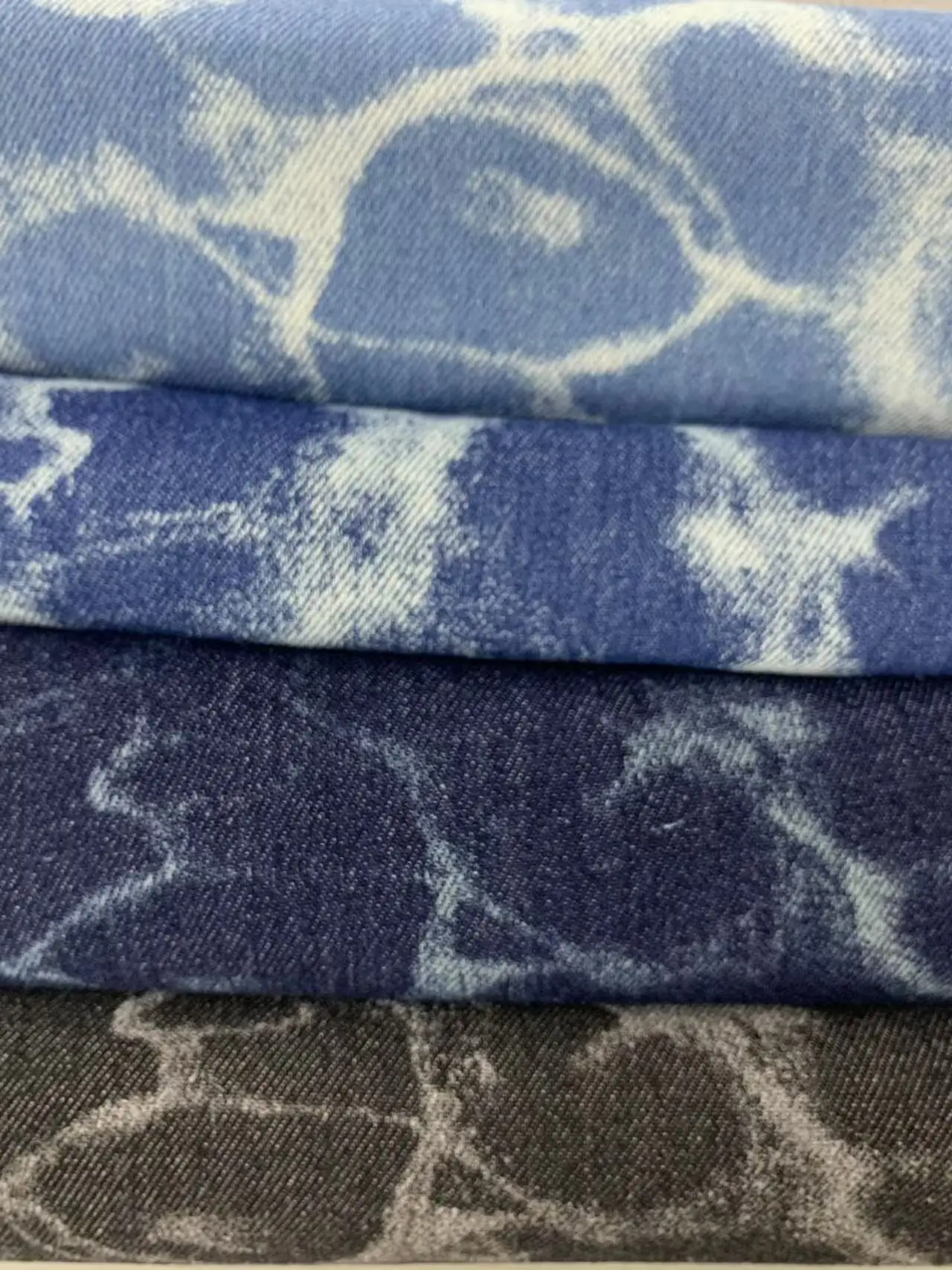 قماش الدنيم السميك من قماش الجاكار المغسول لخياطة الفساتين وحقائب السراويل والقبعات DIY