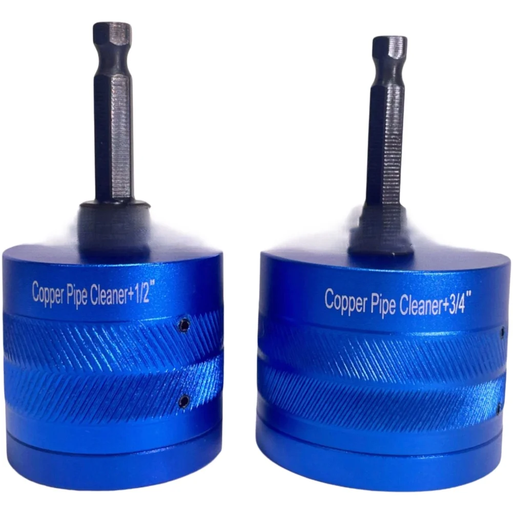 Brosse de nettoyage de tuyaux en cuivre, 1 pouce, 28mm, brosses de nettoyage pour systèmes de plomberie, Solutions de nettoyage, rainures antidérapantes