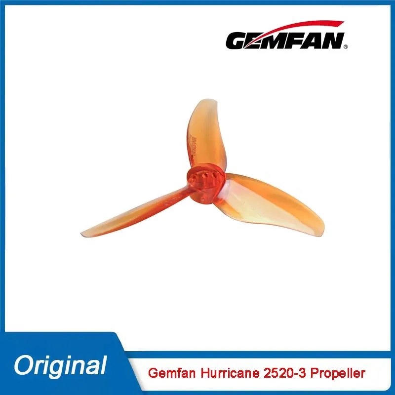 

8 пар Gemfan Hurricane 2520 2,5X2X3 3-лопастной пропеллер для ПК для FPV Freestyle 2,5-дюймовый дрон 1106 1404 (8CW + 8CCW)