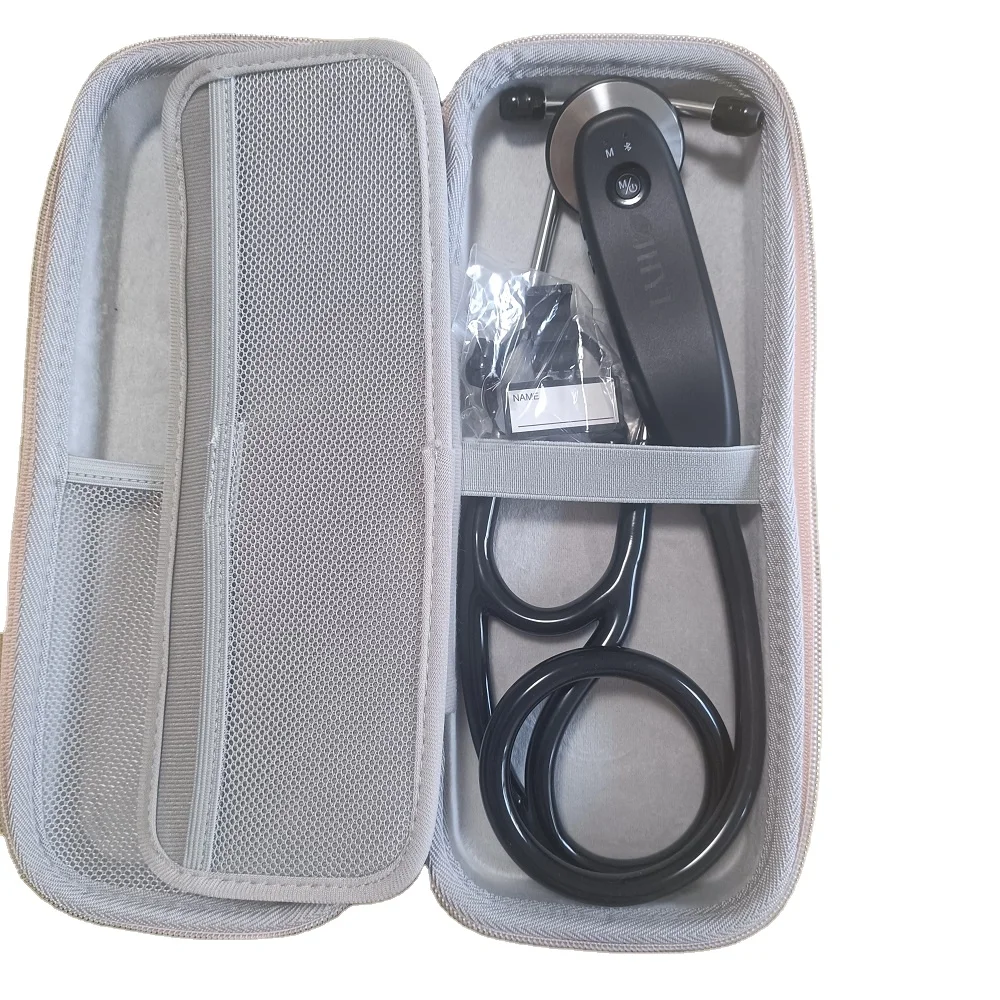 Bezprzewodowe, medyczne, estetoskopowe, cyfrowe, elektroniczne, kliniki szpitalnej, z futerałem do przenoszenia