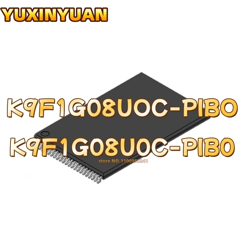 

5 шт./лот K9F1G08UOC-PIBO K9F1G08U0C-PIB0 TSOP-48 чипы на складе