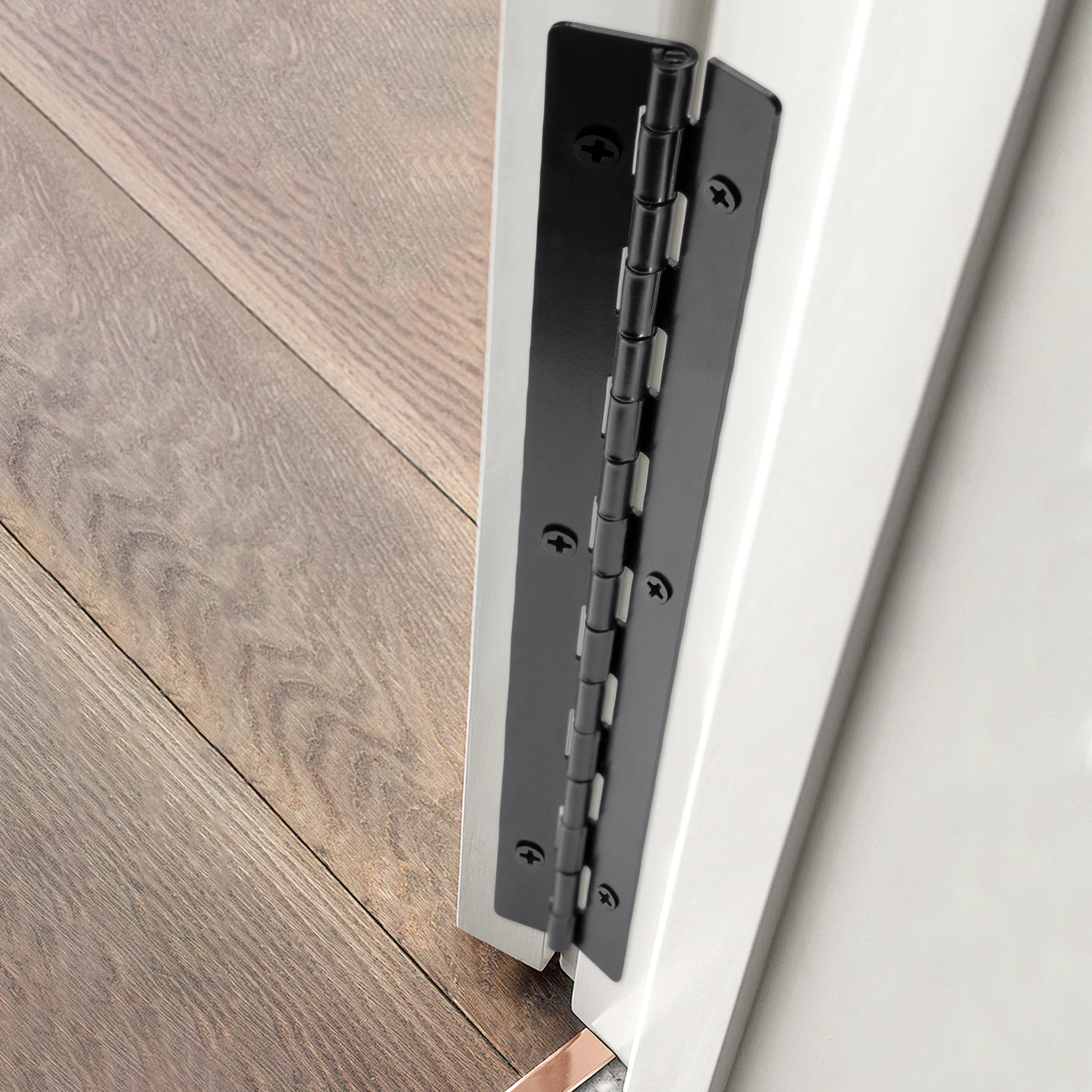 8 12 16 Inch Long Hinge Box Continuous Hinge 270 Degree Piano Hinges For Cabinet Wooden Box Cupboard Furniture Hardware Parts