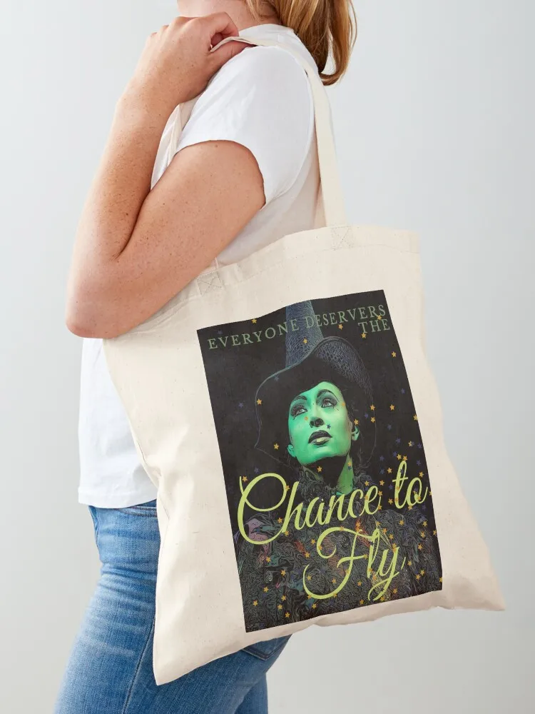 

Wicked the musical Tote Bag canvas tote bag Candy bags foldable reusable bag Canvas for women