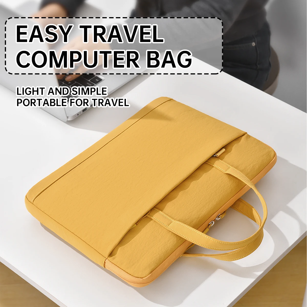 Laptop Bag, Handbag, Inner Sleeve Bag Suitable for Apple MacBook Air, Honor, Huawei Matebook, Lenovo 14inch 16inch Xiaoxin 13/ 15inch New Models for Men and Women, Waterproof Protective Cover