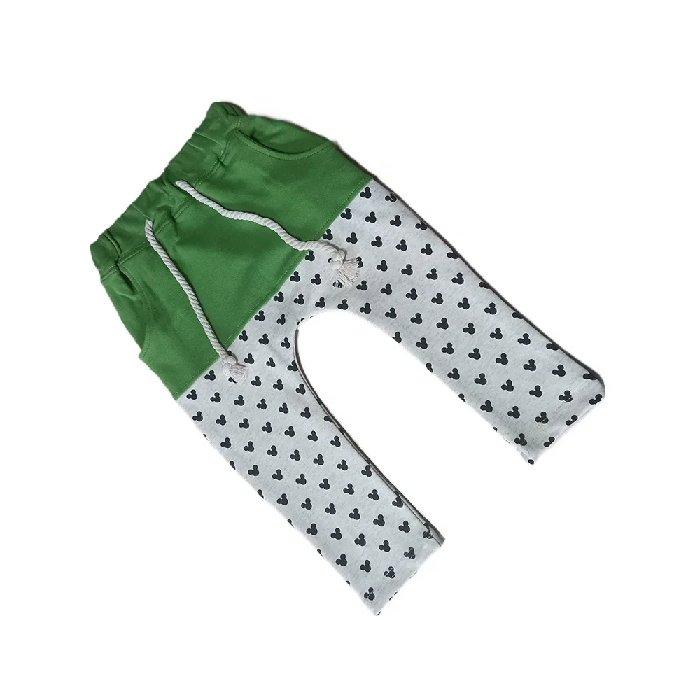 

Cartoon pants for boys and girls 1-5 years harem pants cotton stretch kids clothes