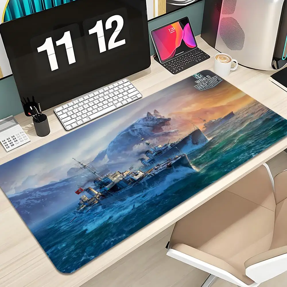 

World of Warship Mouse Pad Keyboard Mousepad large 1200X600 mm Desk Mat PC Gamer Office Carpet Home Table pad